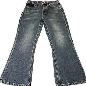 Totême Cropped Kick Denim Jeans - Dark Wash - Size 29 - NWOT